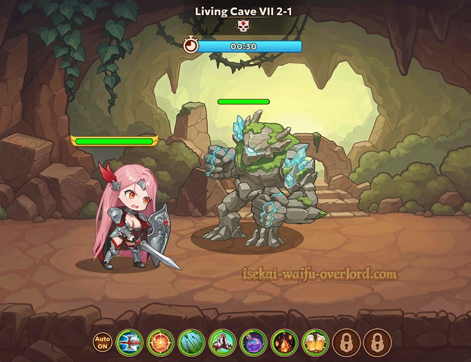 Dungeon battle gameplay
